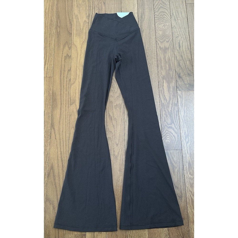 OFFLINE By Aerie Real Me High Rise  Crossover Flare Legging Brown XS‎ NWT